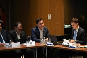 Presented the study "Improving the Business Climate - Boosting Investment"