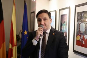 Director Goce Dimovski presented the opportunities offered by TIDZ at the foreign investment forum organized by the German-Macedonian Business Club in Berlin