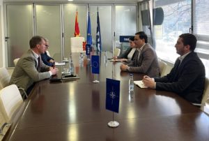 Meeting with representatives of the US Embassy in Macedonia