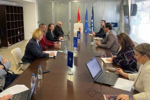 Meeting held with representatives of the organization Macedonia 2025 and the Westminster Foundation for Democracy (WFD)