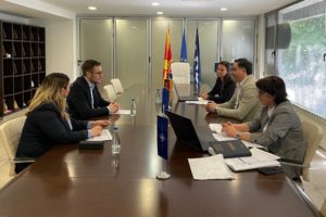 U realizua takim me menaxhmentin e Gereshaimer, projekti për ndërtimin e fabrikës së dytë në fazën përfundimtare
